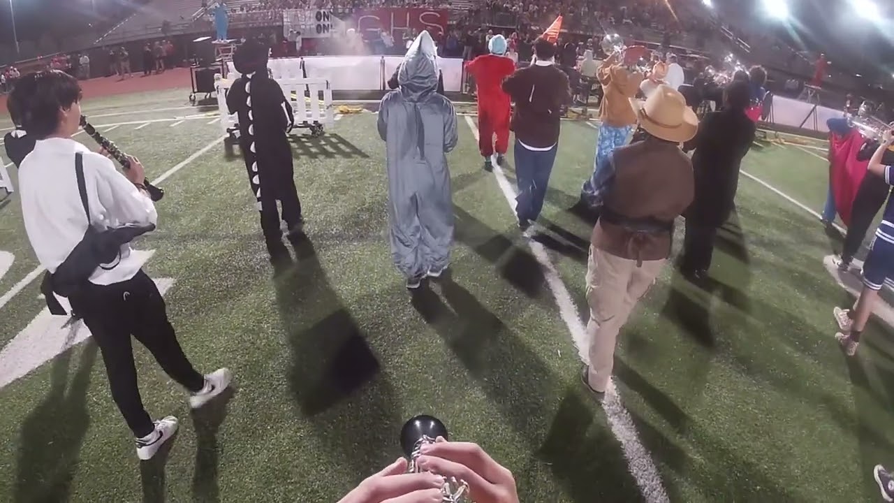 Godwin Marching Band 2024 Senior Night- Clarinet Cam