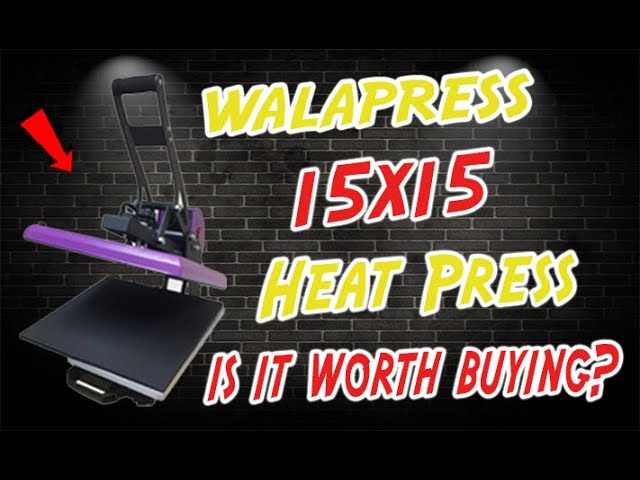 Unboxing heatpress ￼nation Signature series￼ 15 x 15 heat press ￼( also  first press review ) 