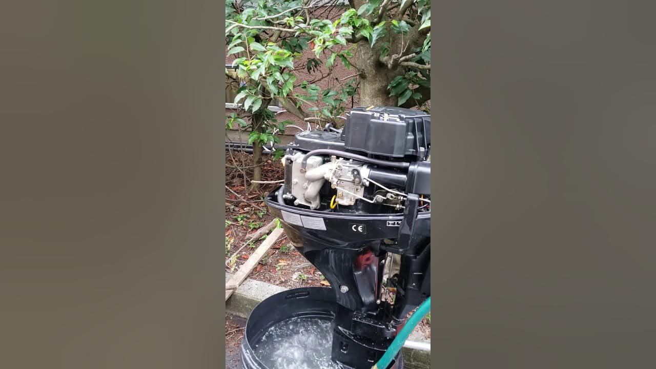APS 9.9 four stroke outboard YouTube