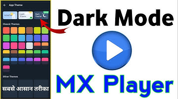 MX Player Me Dark Theme ON Kaise Karen | How To Enable Dark Theme In MX Player | Mx Player Dark Mode