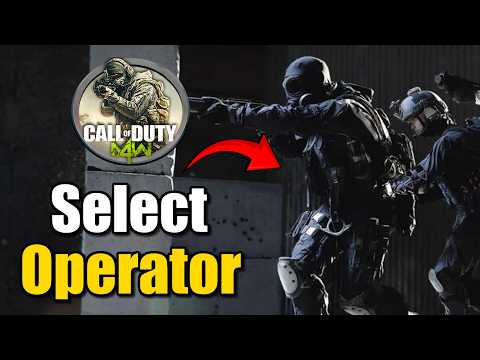 How to Select Different Operator Skin in COD Modern Warfare 4 - Fast