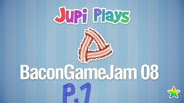 Jupi Plays Indie Games: ALL THE INDIE GAMES [Bacon Game Jam 08] [Part 1]