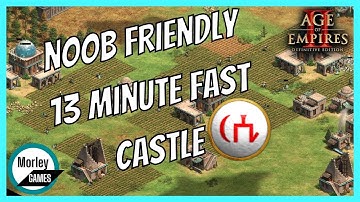 AOE2 Tatar 13 Minute FAST CASTLE Build Order (No Deer Push)