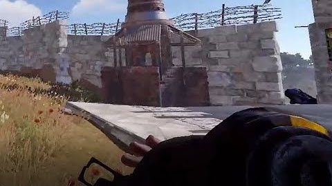 Bro dies to high external wall😂| Rust