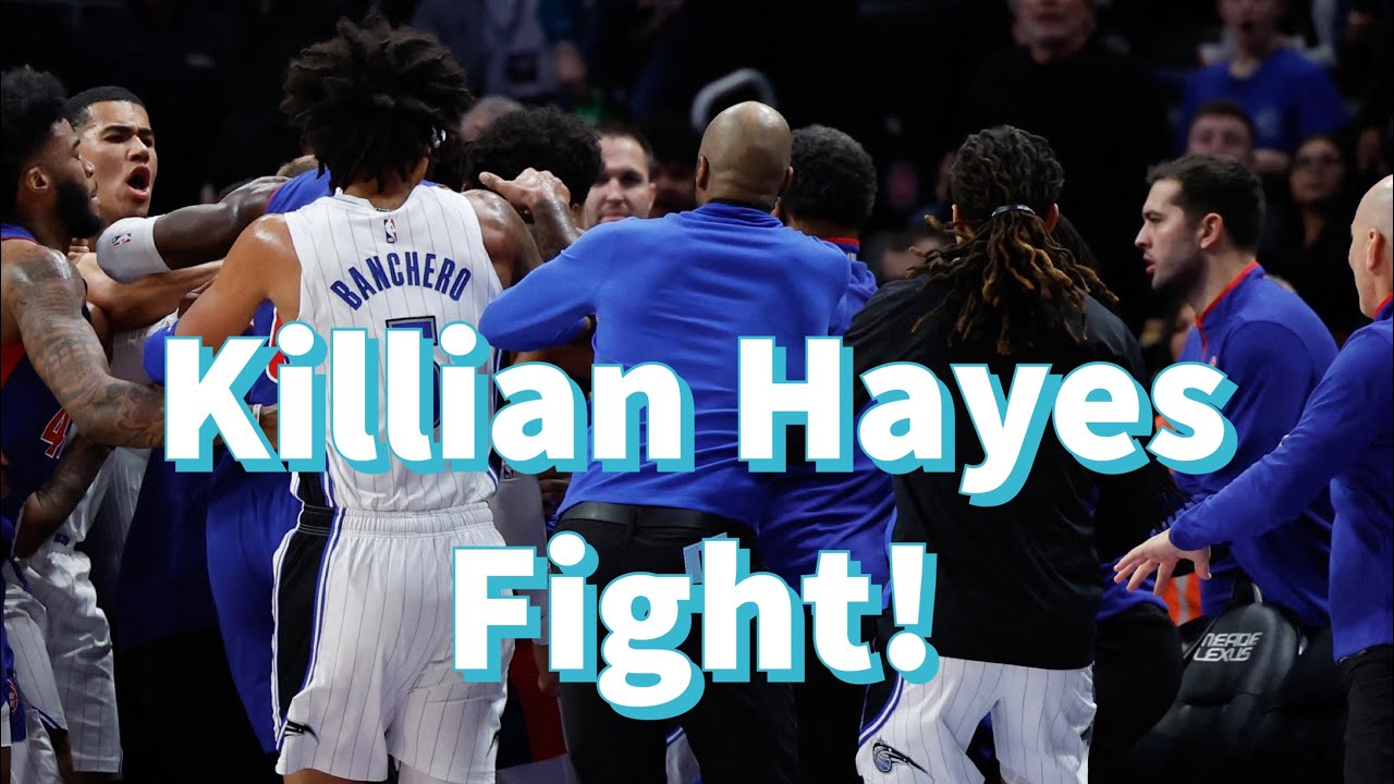 Killian hayes pistons hits mo wagner youtube