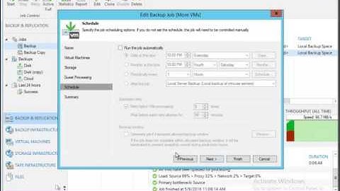 Veeam v9 Creating a Backup Job