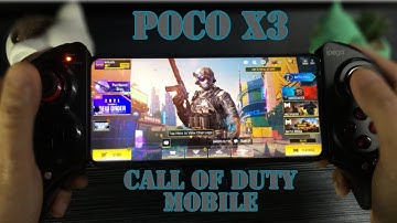 POCO X3 and Ipega PG-9023s Gamepad Call of Duty Mobile Game Set up