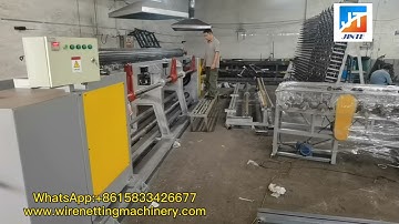 Automatic hexagonal wire mesh machine Whatsapp:+8615833426677www.wirenettingmachinery.com