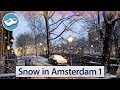 Snow in Amsterdam 1