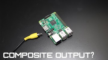 Raspberry Pi Composite Video Output?
