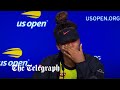 US Open: Naomi Osaka in tears as she says she will 'take a break' from tennis after loss