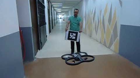 Neural Network for Object Tracking Using Quadrotor AR.Drone ( Real Test  With ROS)