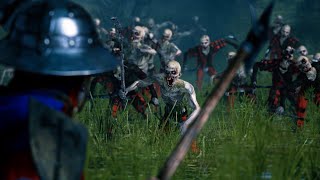 The Battle of Fog Hill ｜Totalwar warhammer cinematic battle ｜Bretonnia vs Vampire Counts