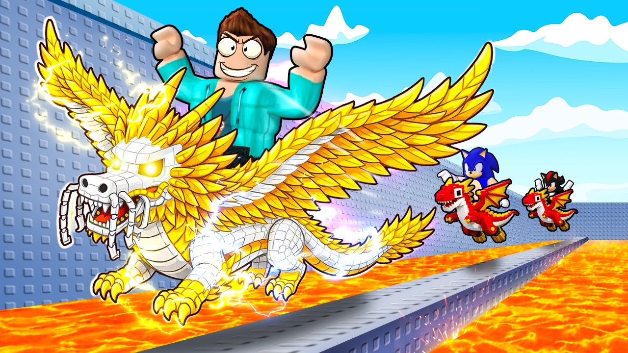 I PRETENDED TO BE A NOOB THEN USED SECRET DRAGON IN ROBLOX !!