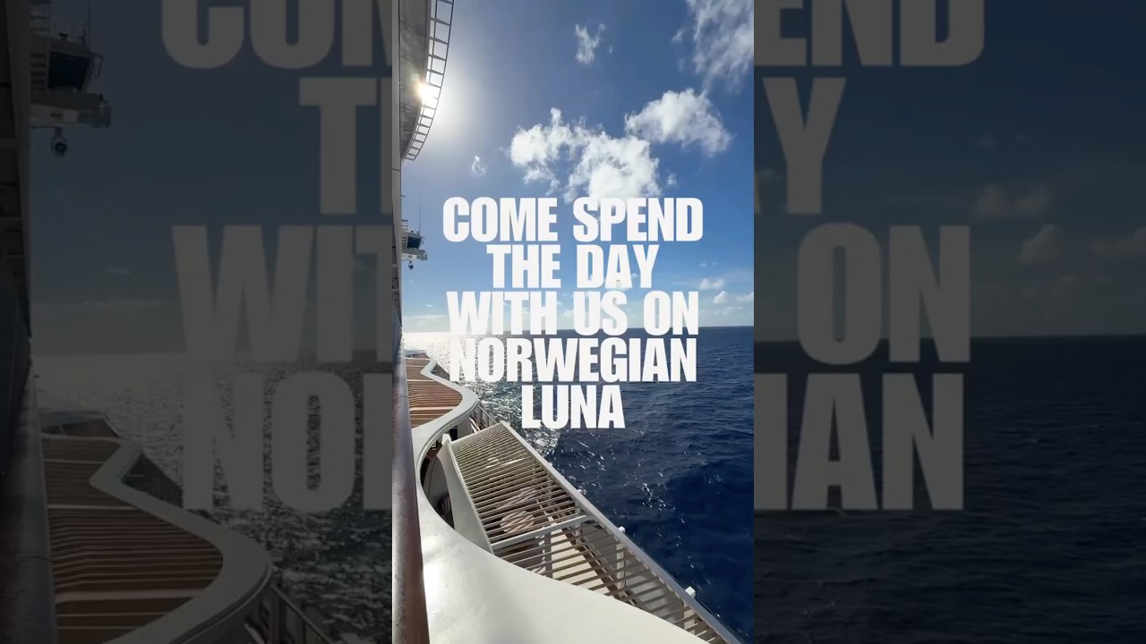 A Day at Sea on Norwegian Luna 🚢🌊 | What We Did All Day #norwegianluna #norwegiancruiseline #ncl
