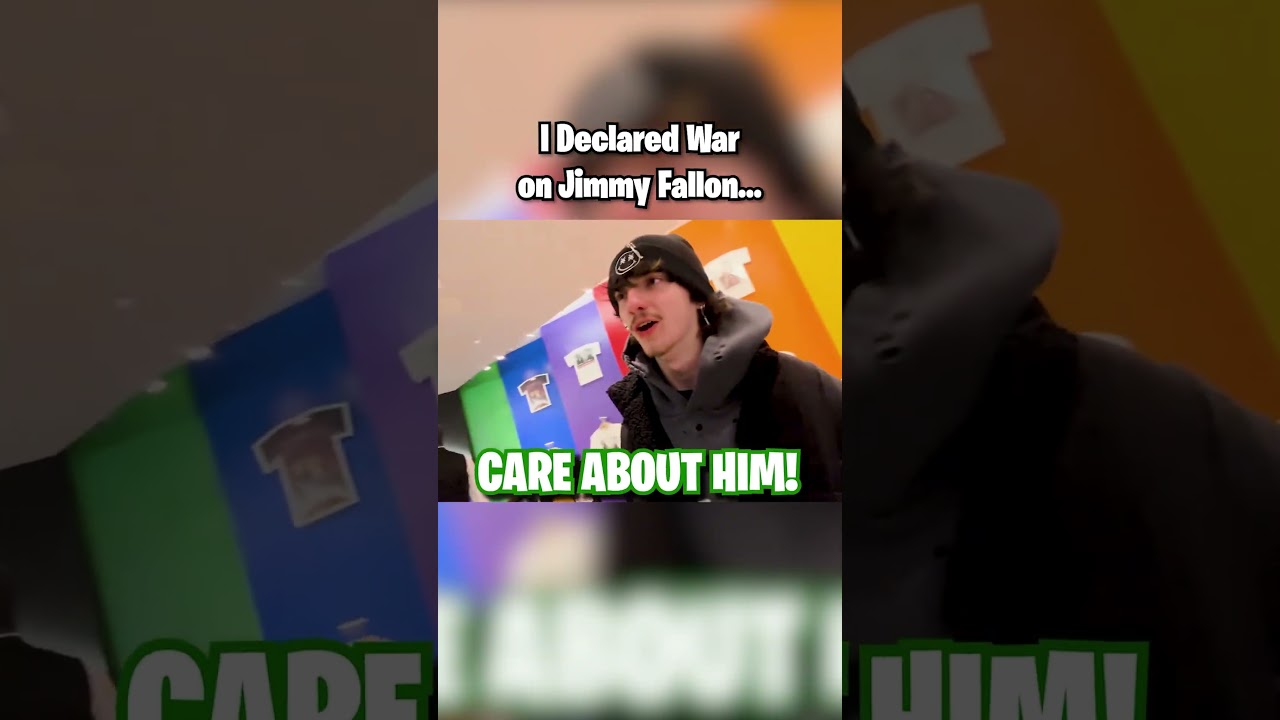I Declared War on Jimmy Fallon...
