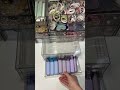 marker organizing asmr ☁️✨ cozy satisfying desk vibes 🤍 #asmr #oddlysatisfying #shorts