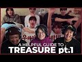 TREASURE REACTION | A HELPFUUL GUIDE TO TREASURE PART 1