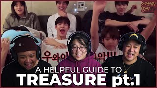 TREASURE REACTION | A HELPFUUL GUIDE TO TREASURE PART 1