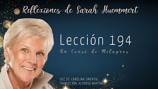 L194 Sarah s Reflections - I Place the Future in the Hands of God