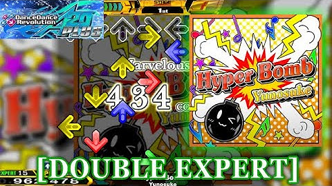 【DDR A20 PLUS】 Hyper Bomb [DOUBLE EXPERT] 譜面確認＋クラップ