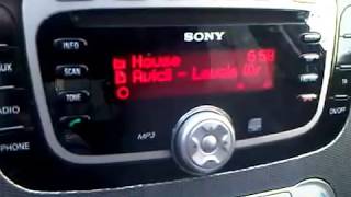 Ford Focus 2009 Sony Sound System