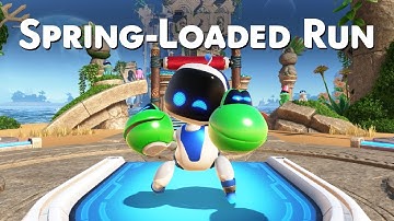 ASTRO BOT - Spring-Loaded Run Speedrun (All Bots Rescued) Stellar Speedway DLC