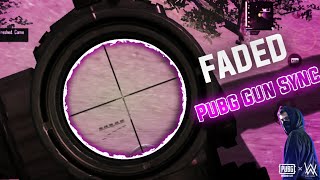 Faded- Pubg Gun sync montage|Every beat is a killshot from kar98|TDM montage|Pubg Mobile|Faizan