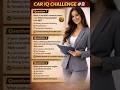 Car IQ Challenge #8 Summary