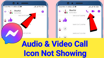 Messenger Audio & Video Call Icon Not Showing | How to fix messenger call icon not showing?