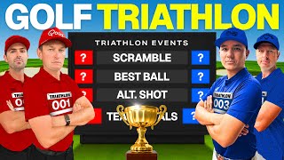 The Ultimate 2V2 Golf Triathlon