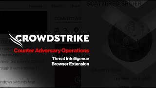 CrowdStrike Threat Intelligence Browser Extension