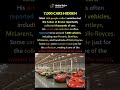 Sultan of Brunei reportedly collected thousands of cars in his collection #shorts