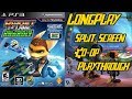 Ratchet & Clank Full Frontal Assault - Longplay 2 Player Split Screen Co-op Walkthrough Playthrough