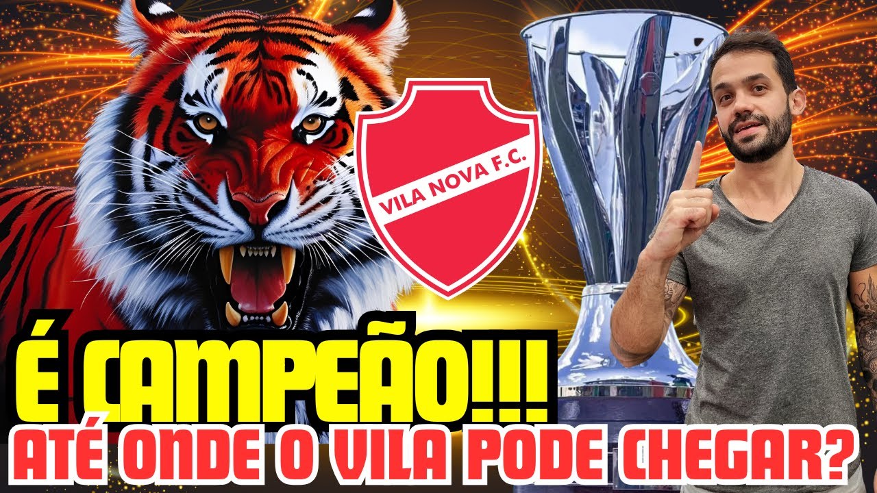 VILA NOVA É CAMPEÃO GOIANO APÓS 20 ANOS! DÁ PRA SUBIR NA SÉRIE B EM ...