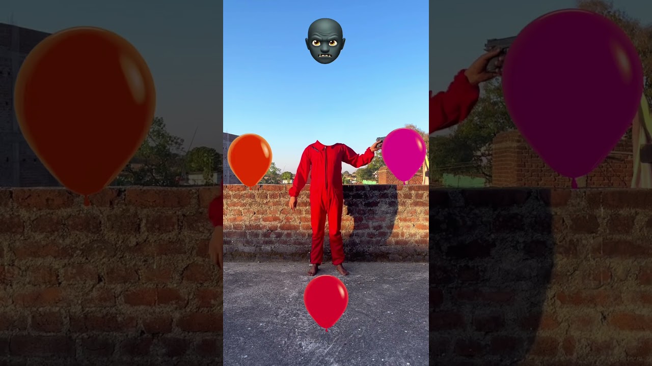 One out of four head money heist inside balloon 😀