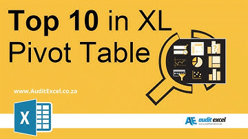 Pivot Table Top 10 per category