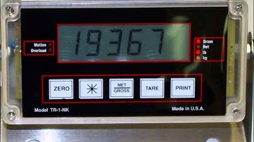 Truck Axle Scale Weighing Demonstration - Portable - 60,000 lb Capacity