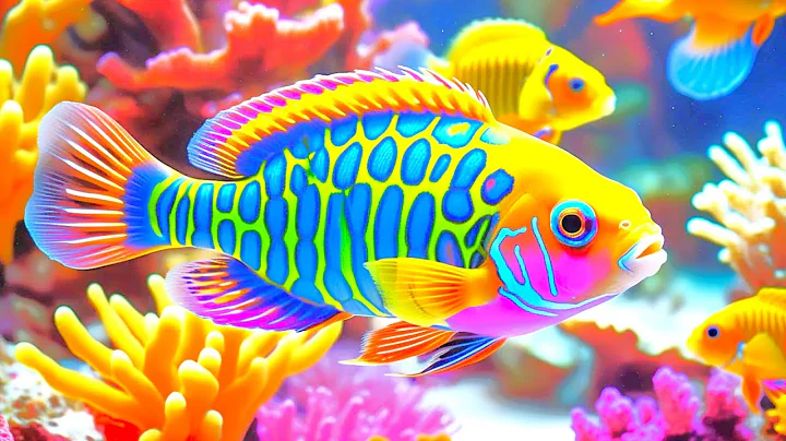 The Best 4K Aquarium - Dive Into The Mesmerizing Underwater Realm, Sea Jellyfish, Coral Reefs