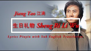 Jiang Tao 江涛 - Sheng Ri Li Wu 生日礼物 Lyrics Pinyin Sub English