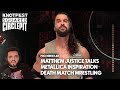 Pro Wrestler Matthew Justice Talks Metallica Inspiration, Death Match Wrestling - Squared Circle Pit