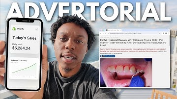 This Advertorial Makes Me $5k/day dropshipping (this feels illegal)