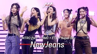 [#AAA2023] NewJeans (뉴진스) INTRO Perf. + OMG + ETA + Super Shy’ STAGE