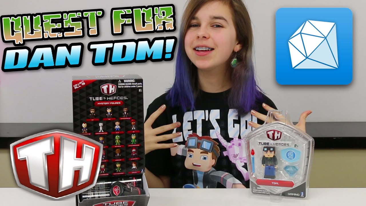 TUBE HEROES QUEST FOR DAN TDM | SURPRISE OPENING & TOY REVIEW | RADIOJH ...