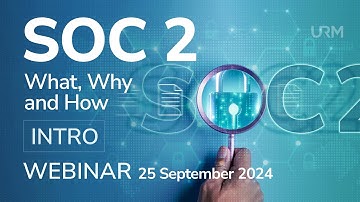 Webinar - SOC 2: What, Why and How - INTRO