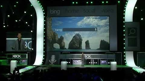 E3 2012: Xbox Media Briefing: Bing Search