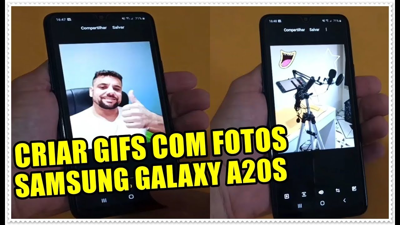 Criando GIF para seu perfil - Samsung Members