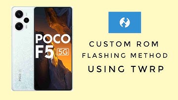 Proper Custom Rom Flashing Method Poco F5 5G Redmi Note 12 Turbo Which FW ?