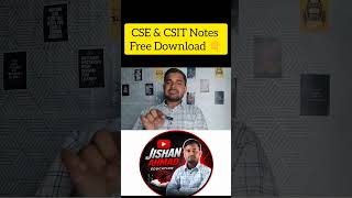 RGPV CSE &amp; CSIT Free Notes Download 👇