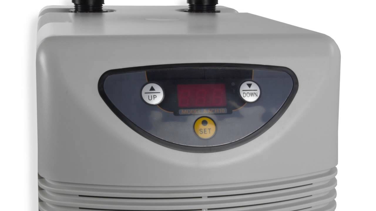 Hydrofarm Active Aqua Chiller Refrigeration Unit 1 10 Hp Aach10 Youtube